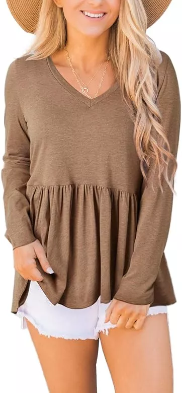   Essentials Women's Ribbed Knit Long Sleeve