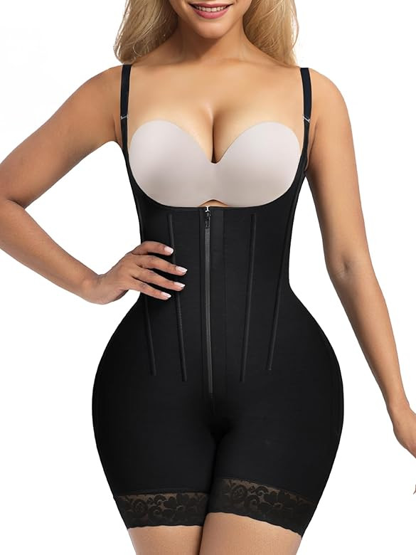 SHAPERX Shapewear for Women Tummy Control Body Shaper Butt Lifter Bodysuit Postpartum Girdles wit... | Amazon (US)