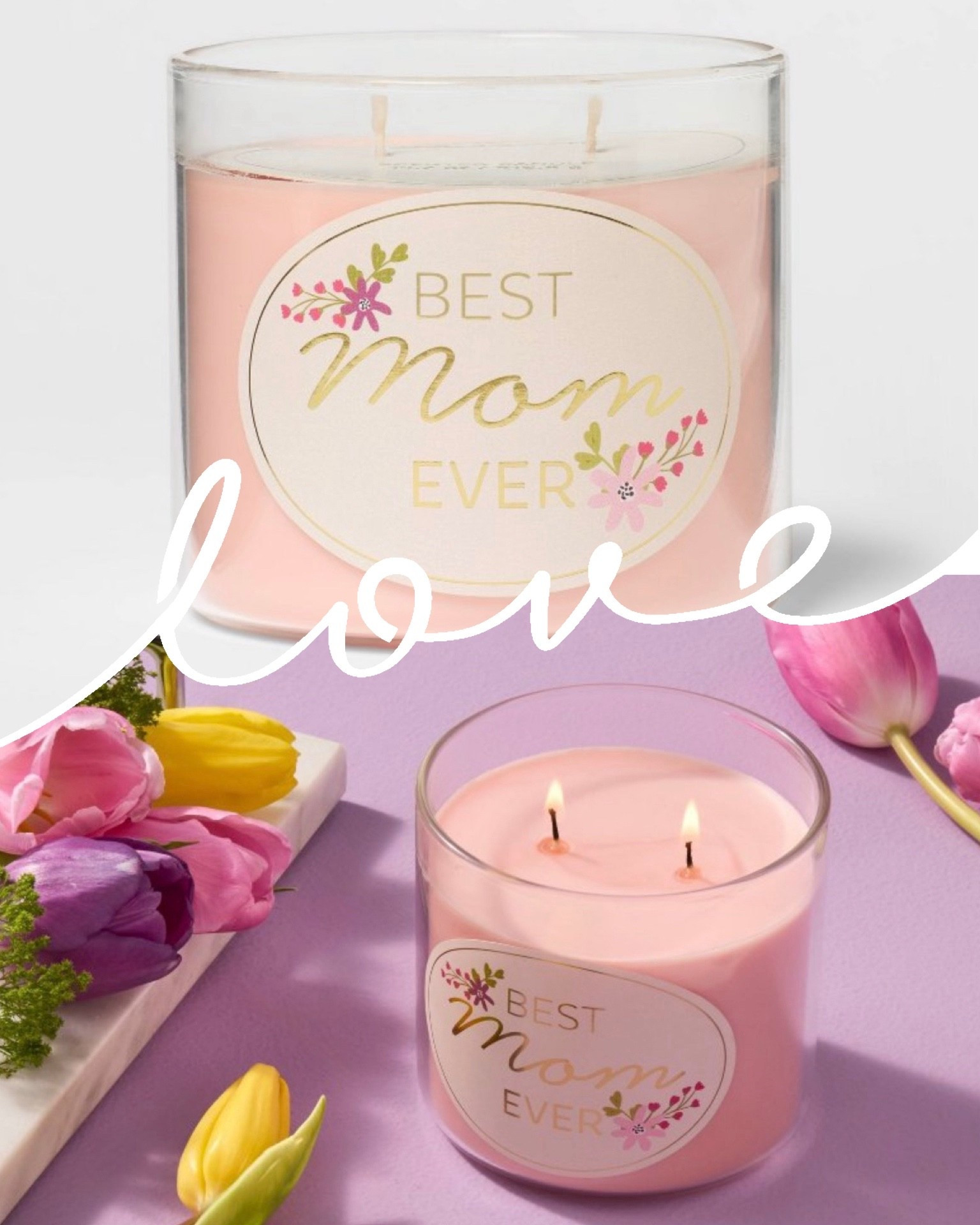 Target has the lovely “Best Mom Ever” Candle available right now, but it’s almost sold out in stores, so I wanted to share! It has such an amazing Sugar Blossom scent that is a mix of fruity and floral. Such a fun gift for only $10! 💝🕯️ 

#LTKMothersDay #LTKSeasonal #LTKHome