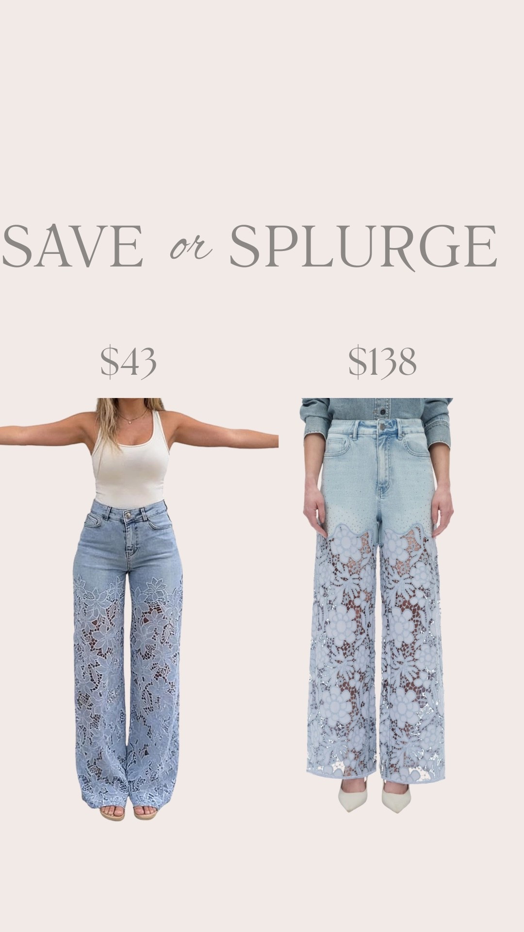Save vs splurge

#LTKTravel #LTKootd #LTKmomlife