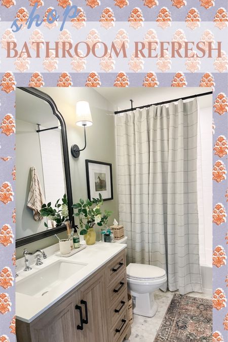 Shop Cozy And Clean Bathroom Refresh 
On a Budget! 

Equestrian Print, Window Pane, Target Finds Studio Mcgee Look for Less bathroom decor bathroom styling guest bathroom green bathroom 

#LTKhome #LTKFind #LTKstyletip
