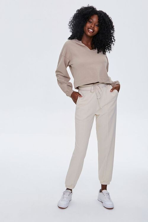 French Terry Drawstring Joggers | Forever 21 (US)