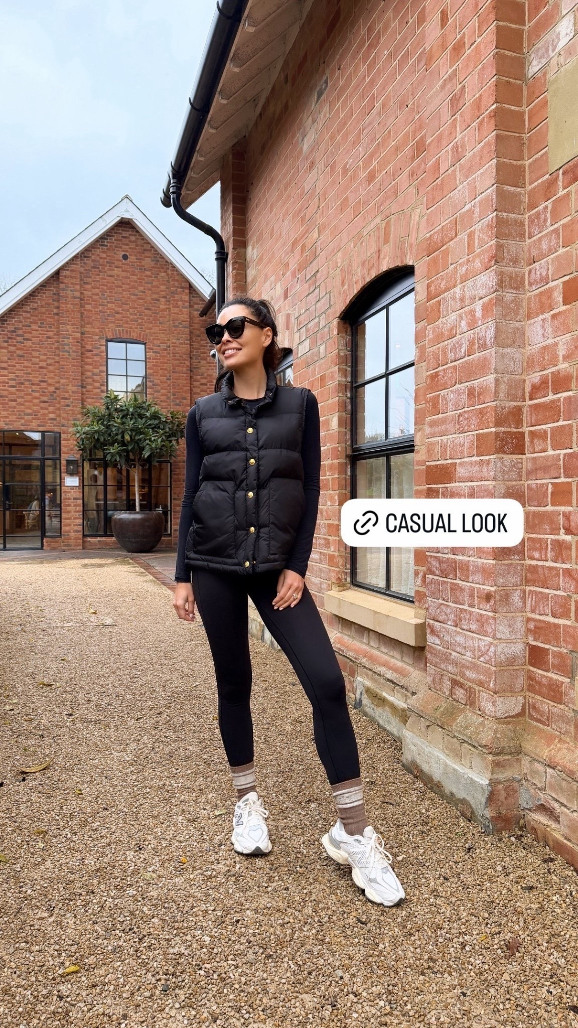 Workout outfit, leggings, vest, sneakers. 

#LTKActive #LTKSeasonal