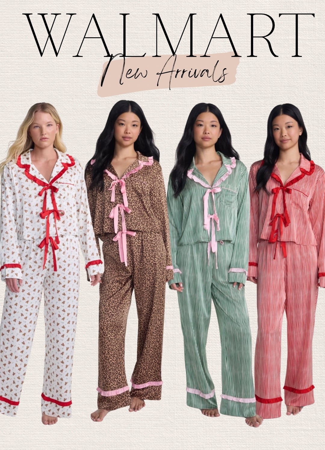 @Walmart Christmas pajama sets! 
Pjs for Christmas