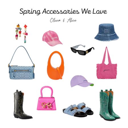 Our ultimate Spring Accessories guide from high street to designer. We’ve noticed lots of denim, pink and cowboy boots which we are very excited for! 

#LTKstyletip #LTKGiftGuide #LTKunder100