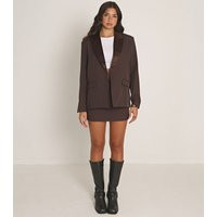 Women's Brown Single Breasted Blazer WKNDGIRL New Look | New Look (UK)