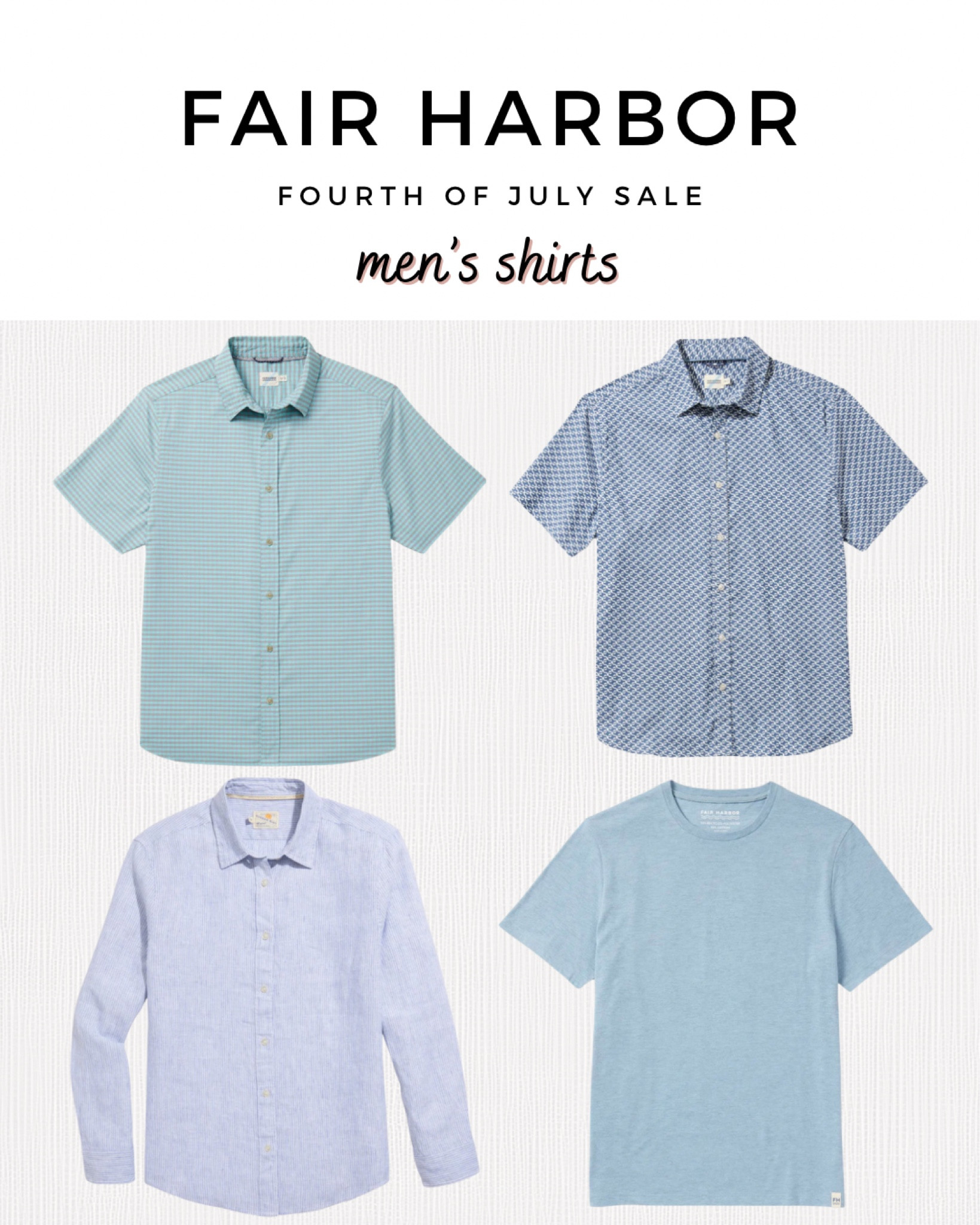 Men’s shirts on sale from Fair Harbor (20% off for the 4th)! Perfect for the beach, travel, and wine country

Short sleeve button down // Hawaiian shirt // linen // sustainable 



#LTKSaleAlert #LTKFindsUnder100 #LTKSummerSales
