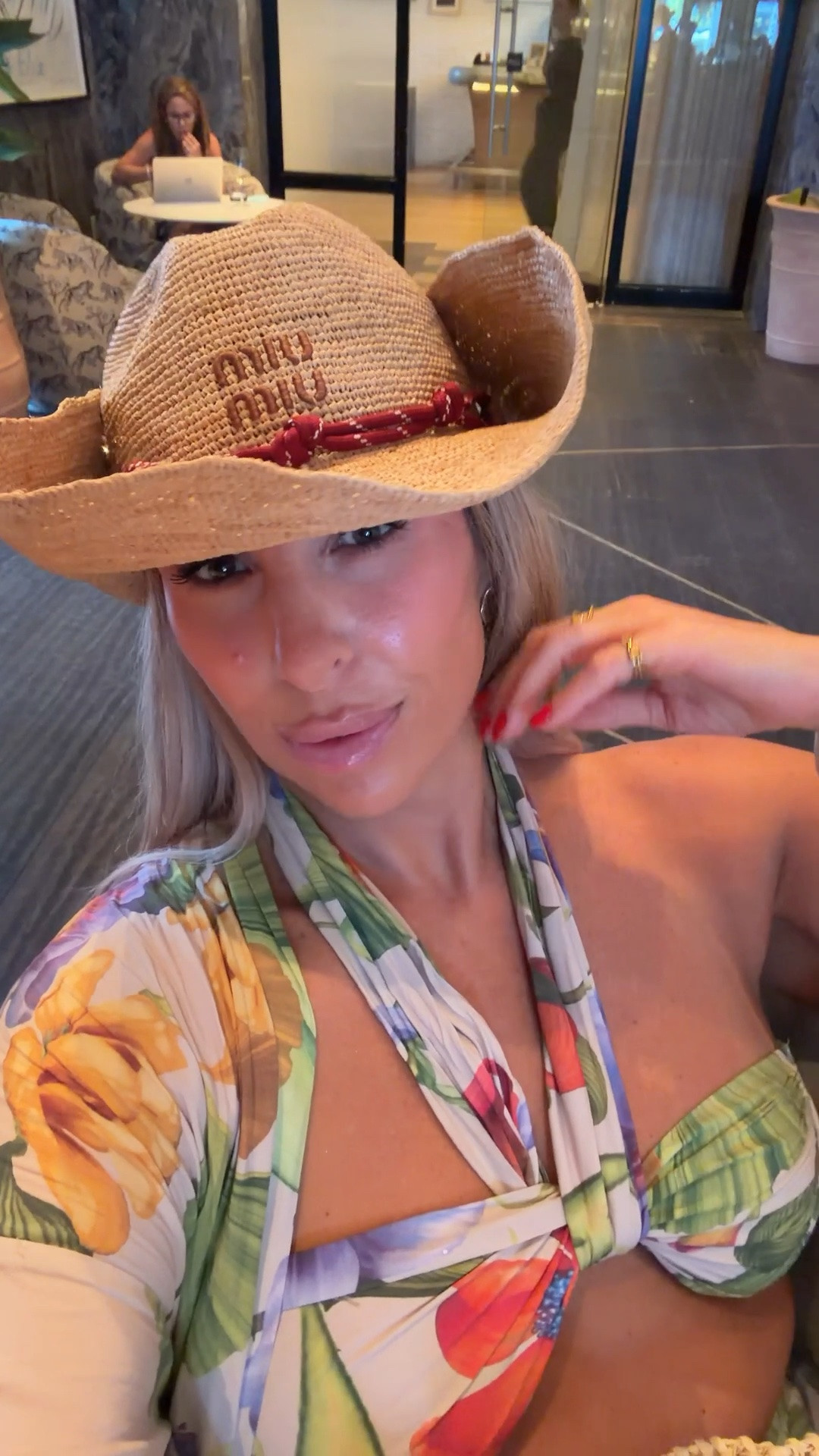 miu miu cowboy hat in a size medium 

The raffia is in and out of stock linked my other favs.. that dark denim 🤩

#LTKootd #LTKMidsize