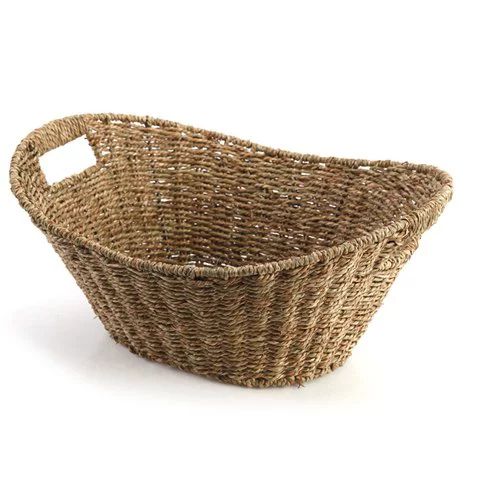 Homezone Oval Seagrass Basket, 1 Each | Walmart (US)