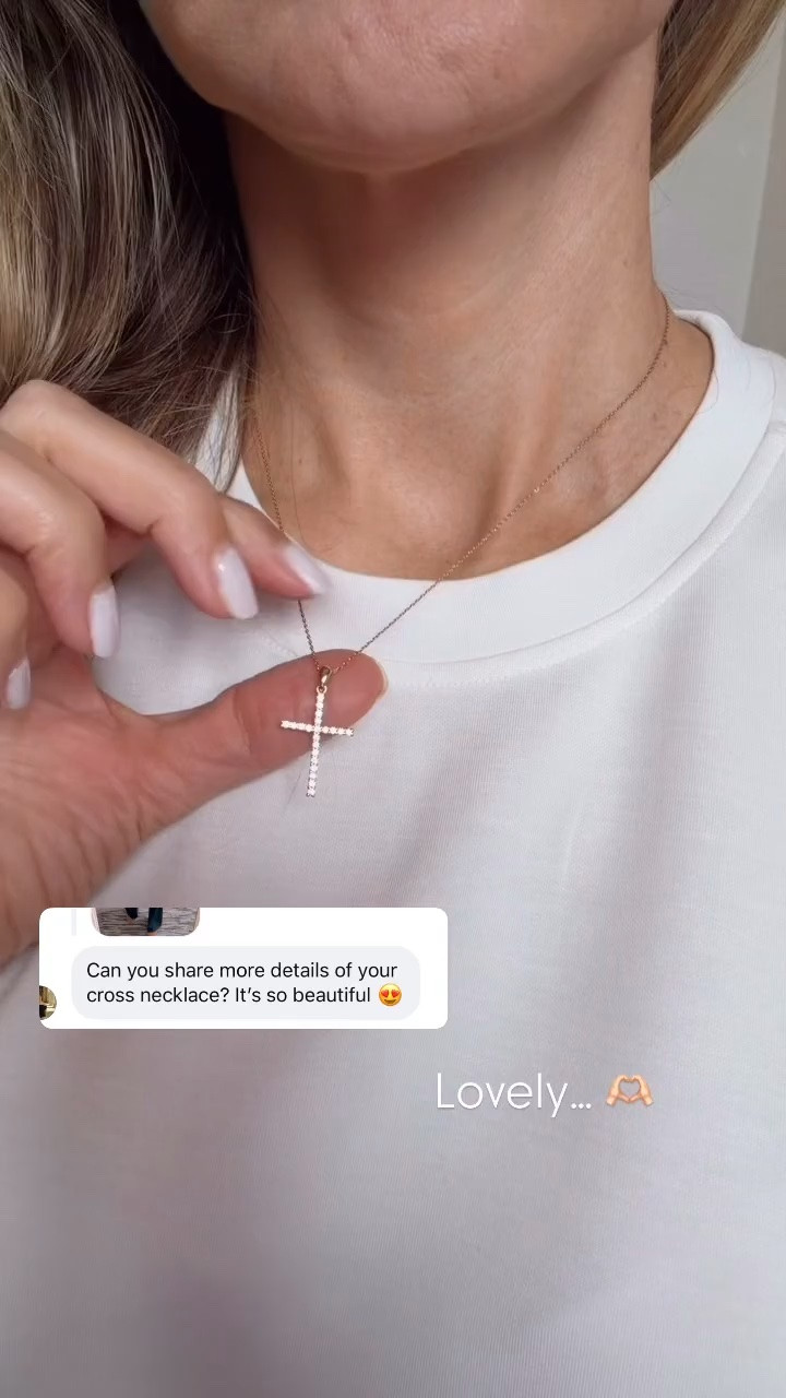 This cross necklace is so lovely! I’m in love with ❤️

#LTKU #LTKOver40 #LTKSeasonal