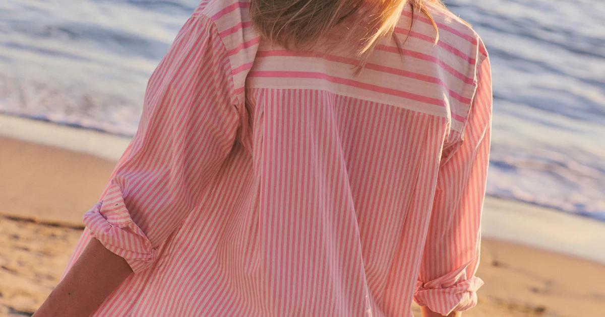 Jane Relaxed Cali Poplin Shirt | Marine Layer