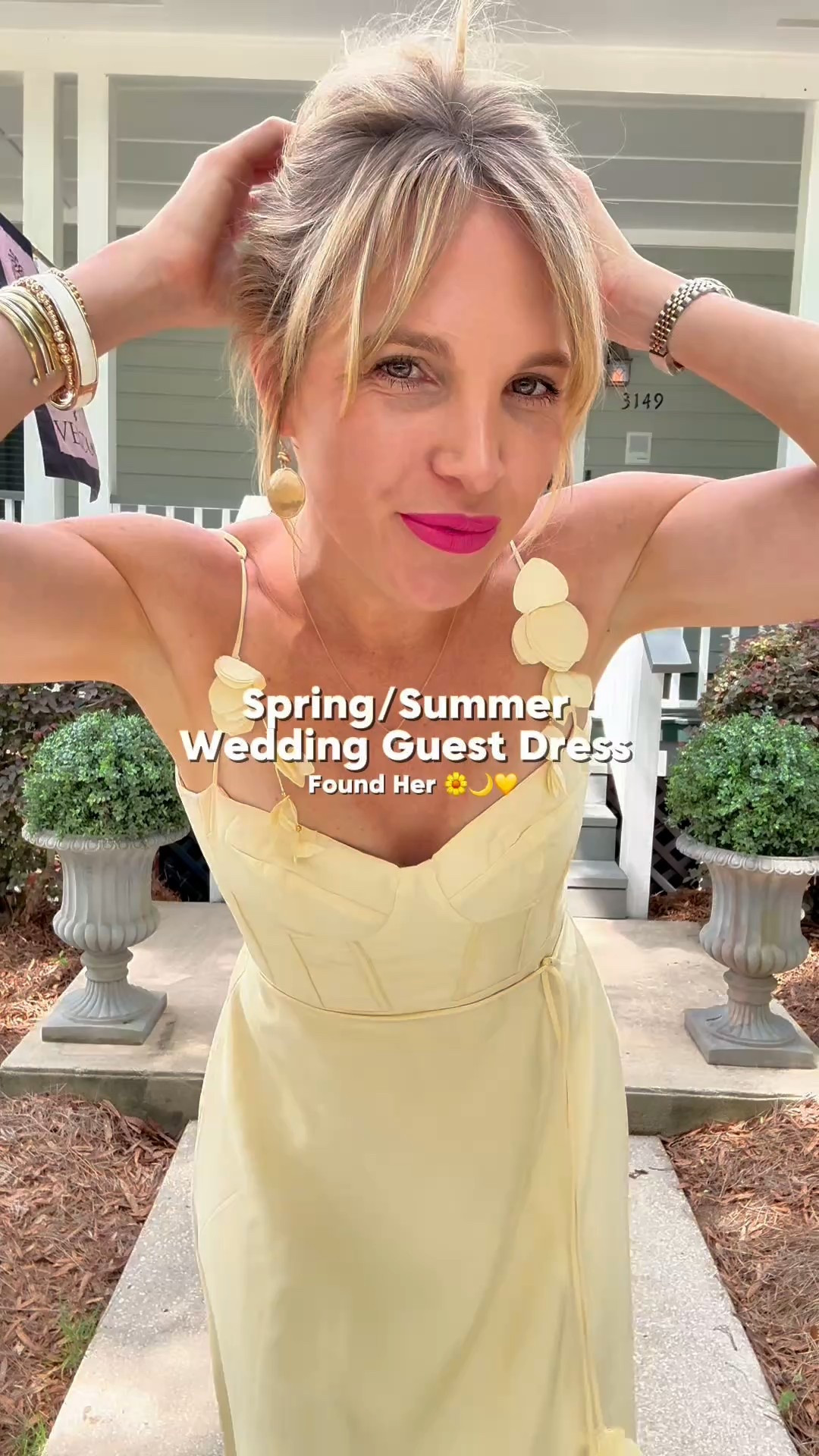 Spring or summer wedding guest dress 

#LTKPetite #LTKFindsUnder100 #LTKSeasonal