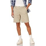 Amazon Essentials Men's Classic-Fit 9" Short, Khaki Brown, 31 | Amazon (US)