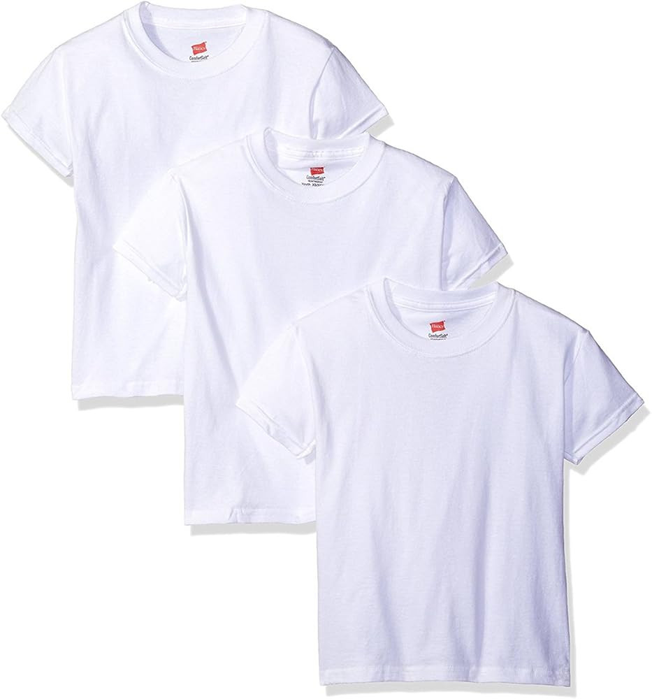 Hanes Essentials Short Sleeve T-shirt, 3 or 6-Pack | Amazon (US)