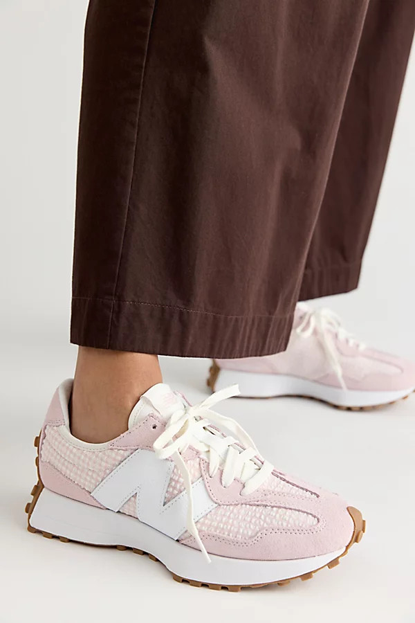 New Balance 327 Gingham Sneakers | Free People (Global - UK&FR Excluded)