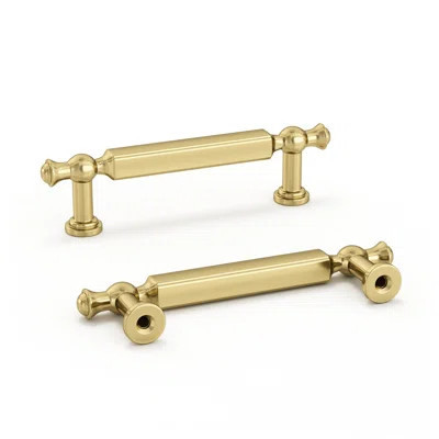 15 Pack Gold Cabinet Pulls Brushed Gold Cabinet Pulls 3 Inch Drawer Handles Kitchen Drawer Handles Zinc Alloy Dresser Hardware For Bathroom Cupboard B | Wayfair North America