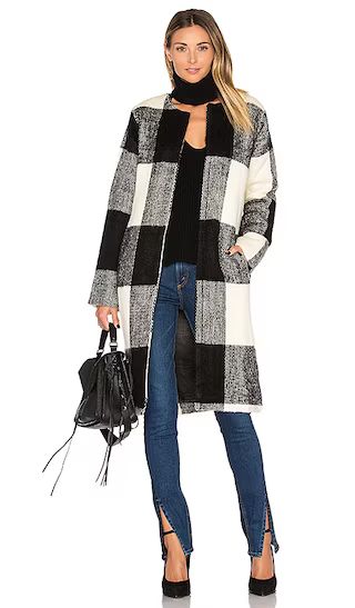 Tularosa MK Coat in Black | Revolve Clothing