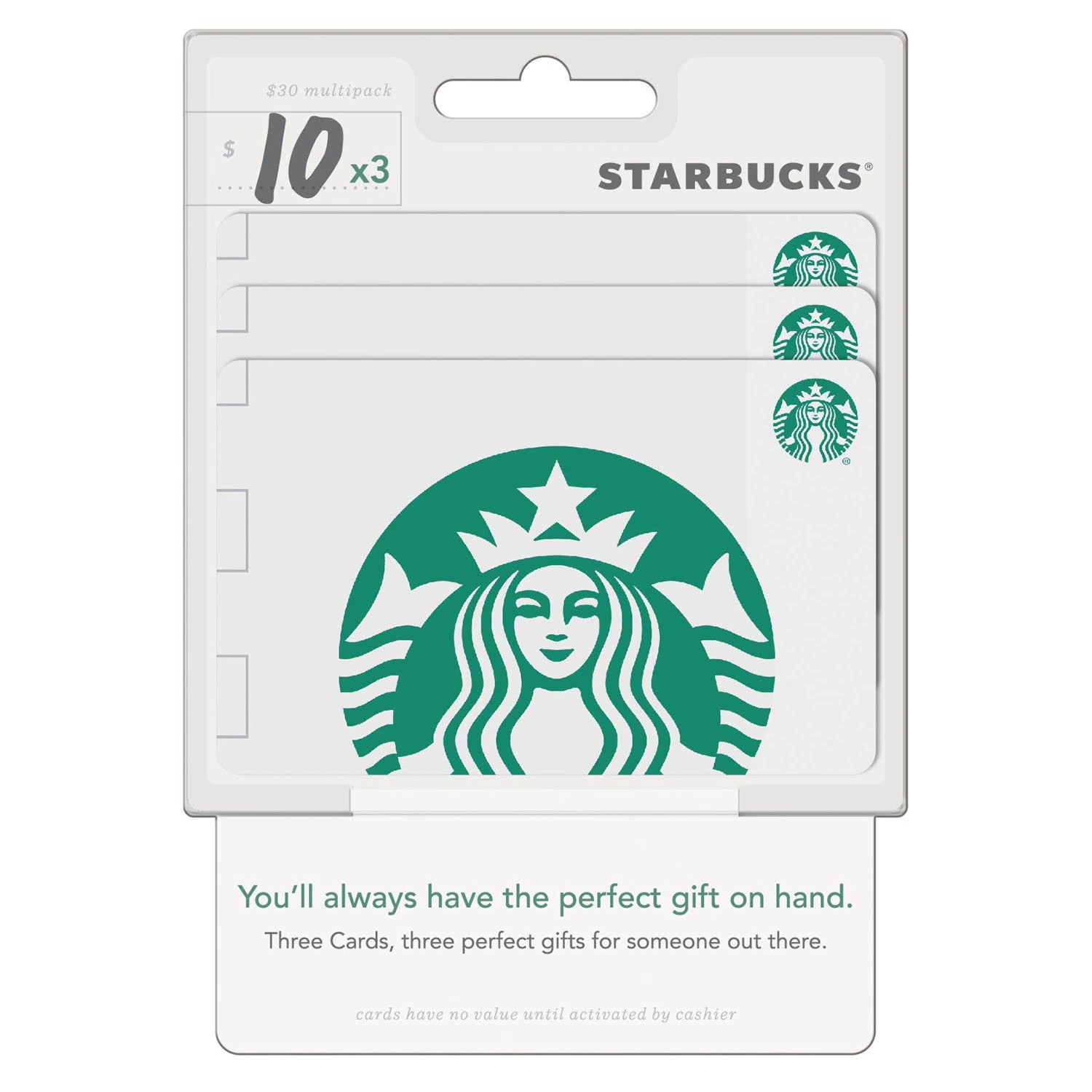 Starbucks $30 Gift Card Multi-Pack, 3 x $10 | Sam's Club