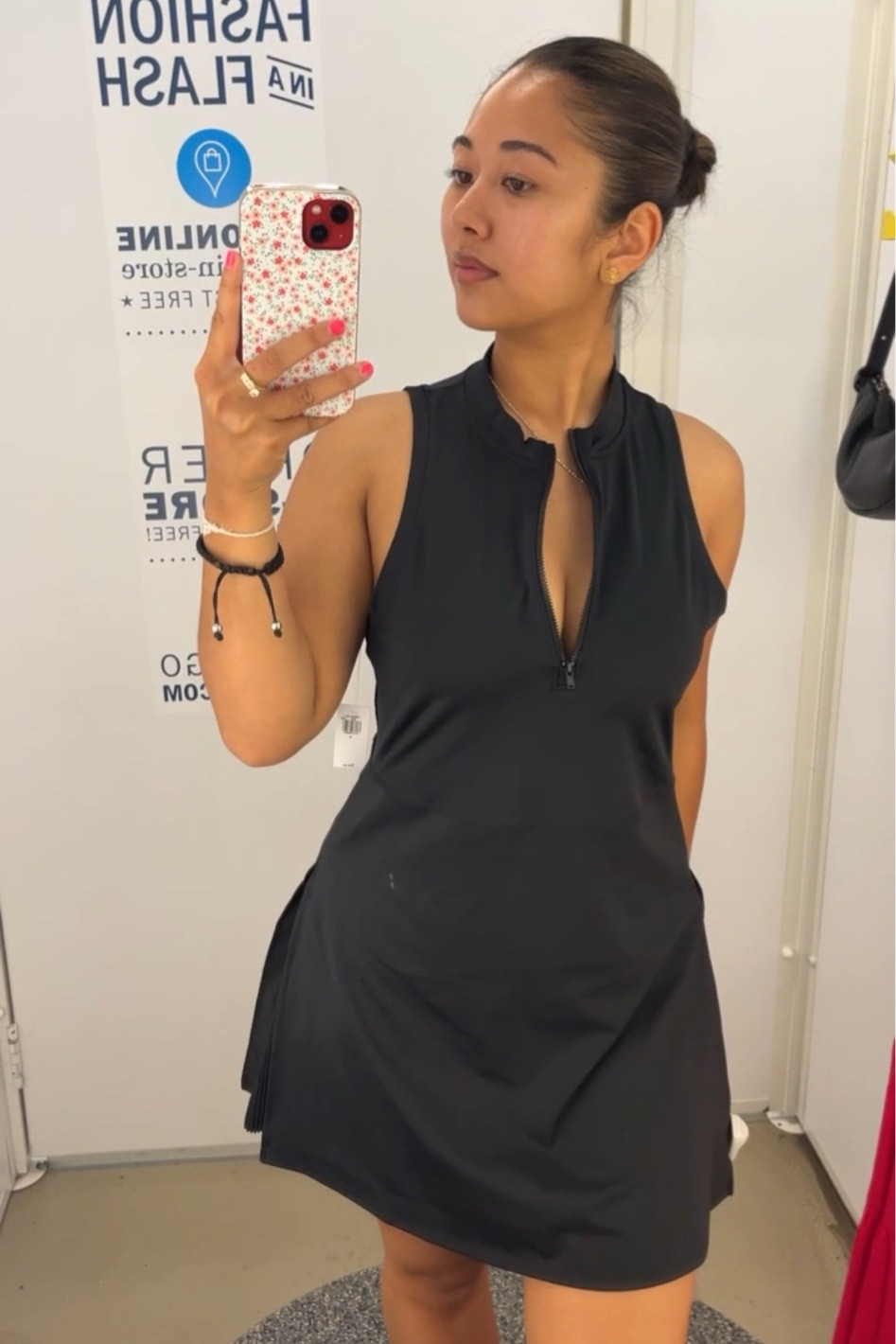 Wearing size small 