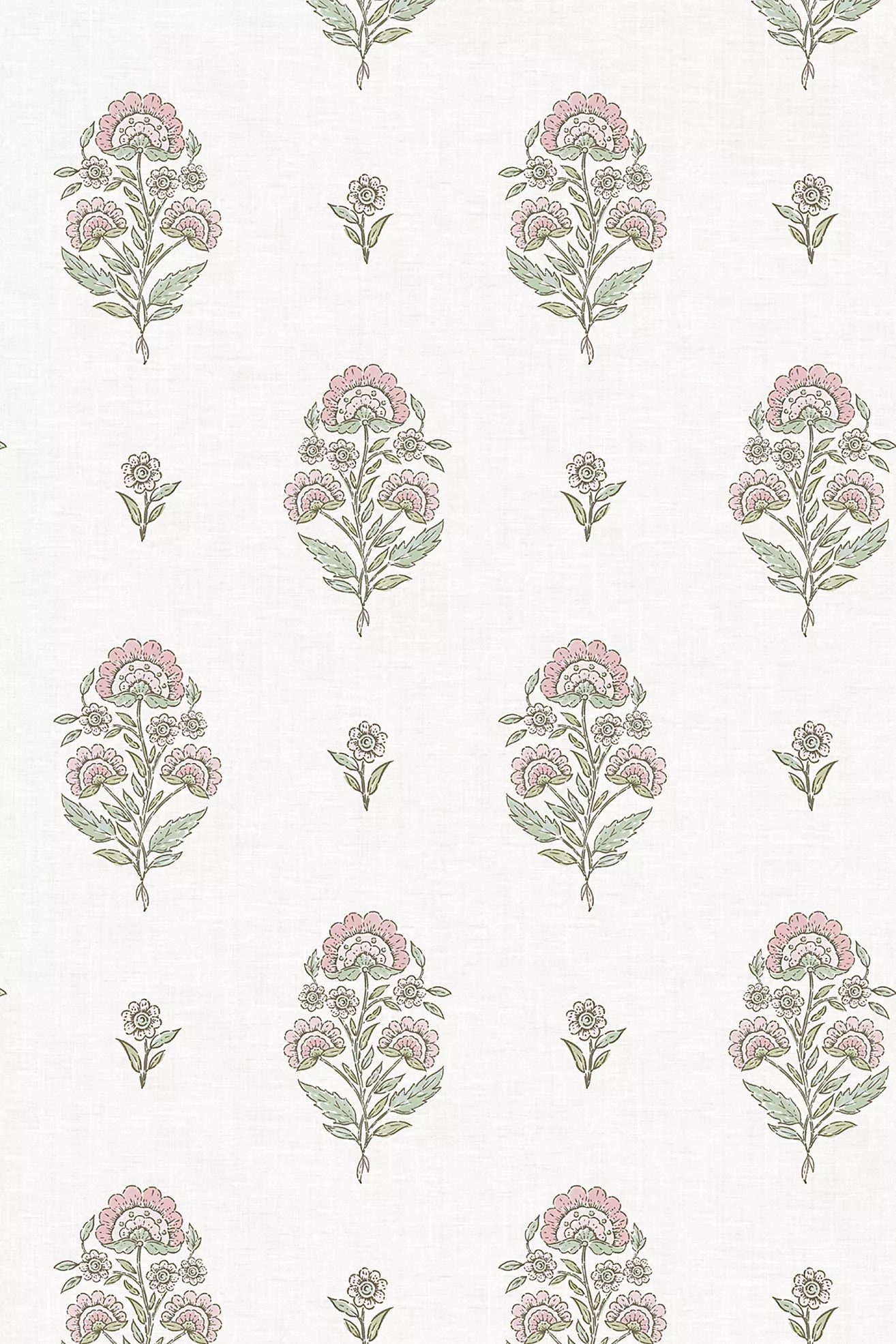 Floral Spot Matte Peel-and-Stick Wallpaper | Anthropologie (US)