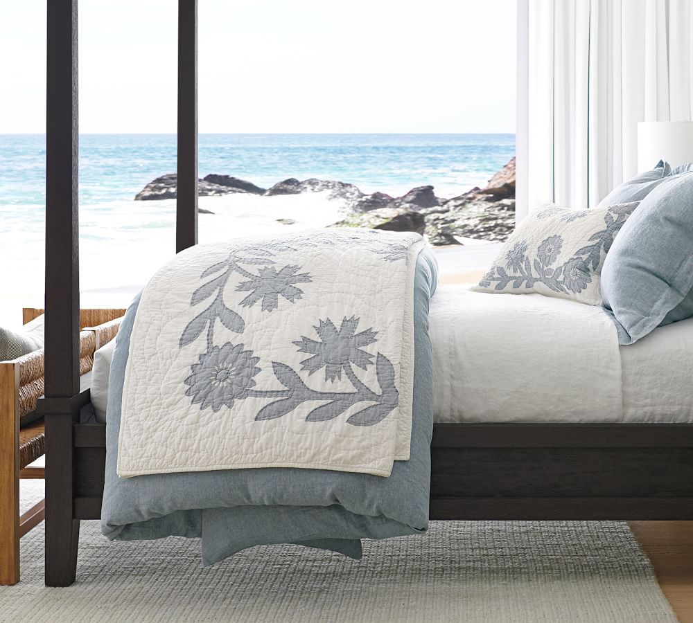 Lilo Handcrafted Cotton Quilt & Shams | Pottery Barn (US)