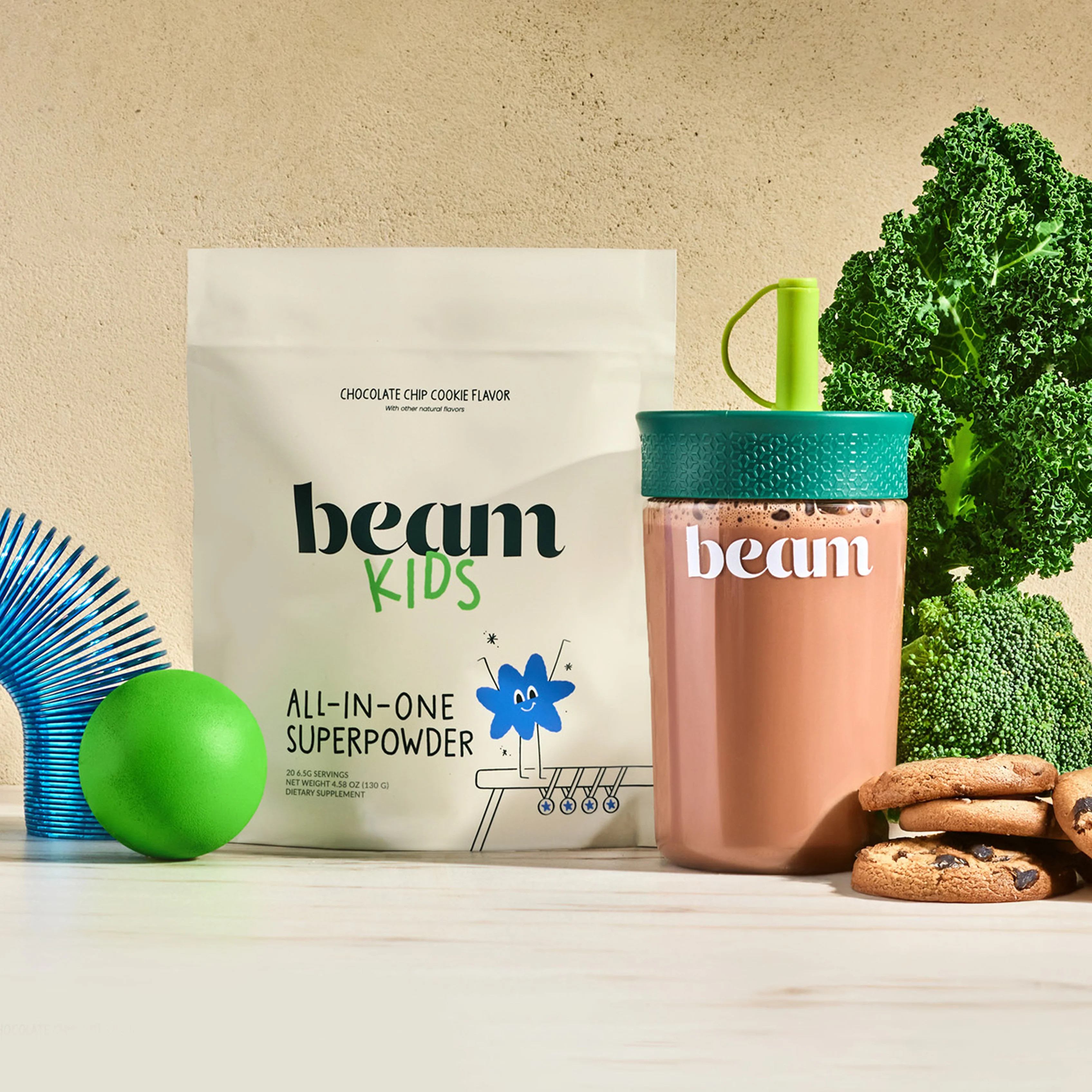 Greens For Kids | Kids Green Powder - Beam Kids | Beam