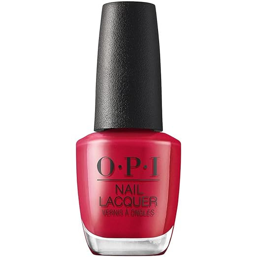 OPI Nail Lacquer Nail Polish | Opaque Light Red Crème | Chip Resistant | Fast Drying, No Streaks | Amazon (CA)