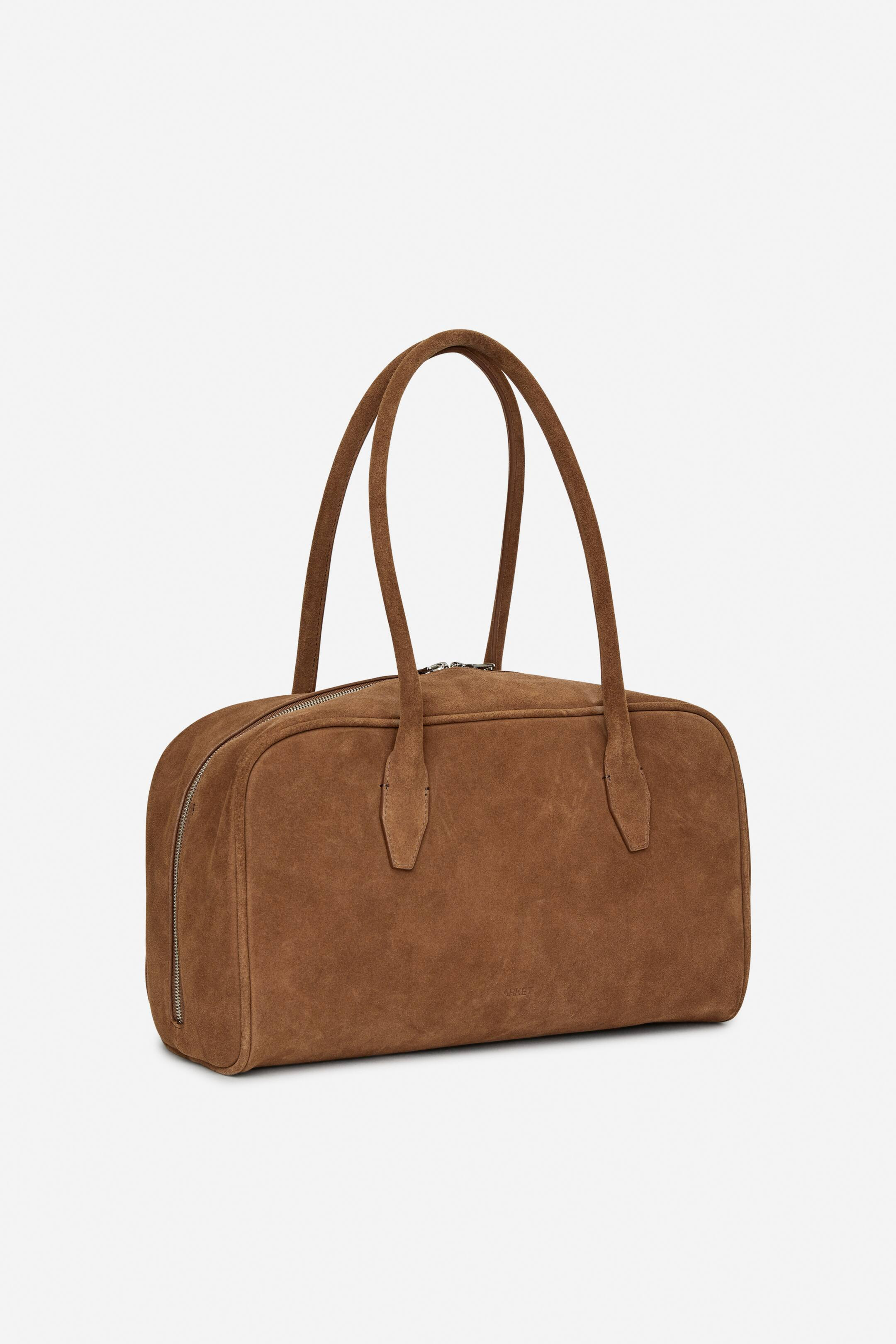 Bolso bowling de ante | H&M (FR, IT, ES, PT, BE)