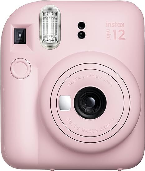 FUJIFILM Instax Mini 12 Instant Camera, Blossom Pink | Amazon (US)