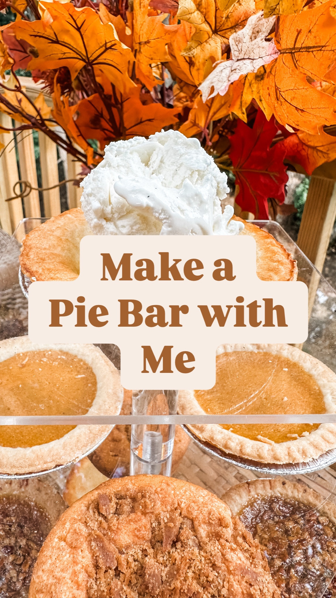 This tiered tray is the perfect way to display pies for Thanksgiving  

#LTKfoodie #LTKHoliday #LTKmomlife