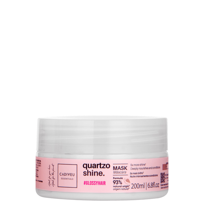 Cadiveu Essentials Quartzo Shine By Boca Rosa Hair
        
            
                 - Másc... | Beleza Na Web (BR)