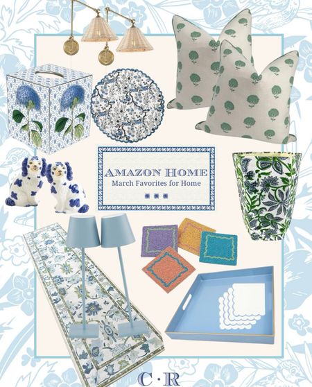 Refresh your home this March with Amazon favorites that bring a burst of spring. Adorn your spaces with botanical prints, whimsical animal figures, and a palette of cool blues and greens. #AmazonHome #SpringDecor #BotanicalHome #HomeRefresh #MarchFavorites

#LTKhome