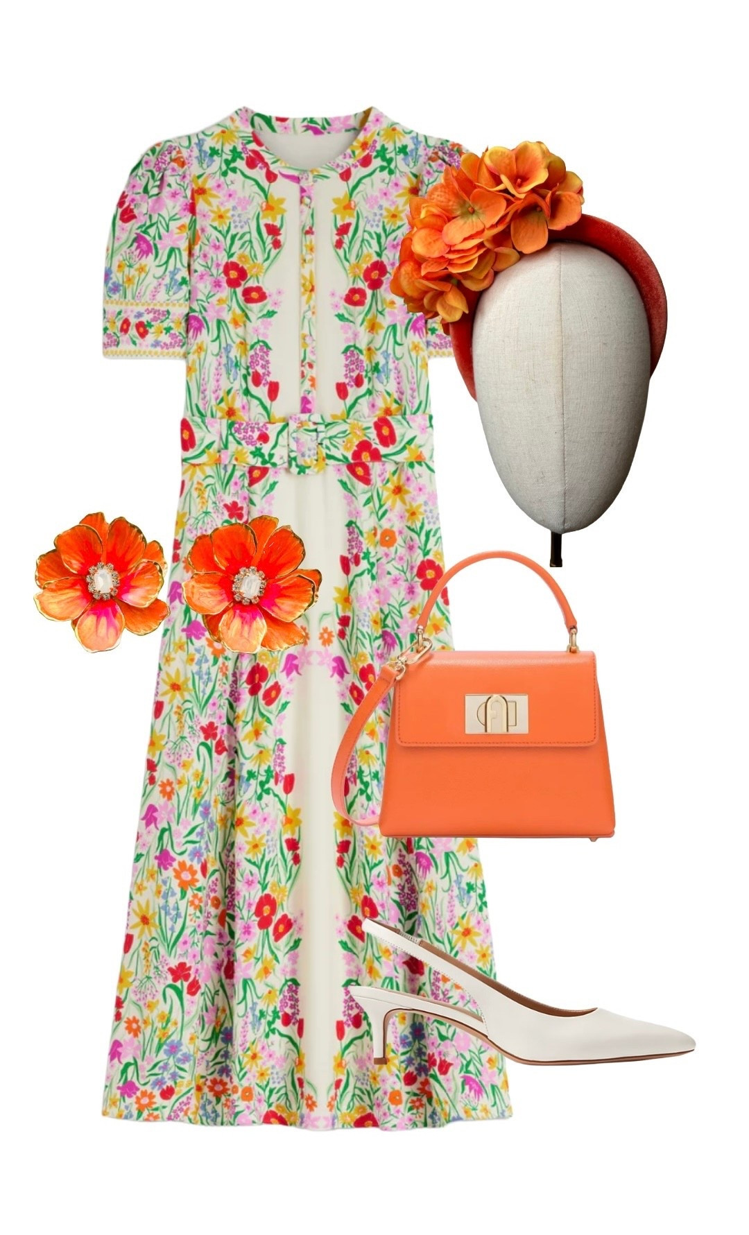 Take your low key floral dress and bring out the most vibrant colour. I just love how this tangerine orange makes this dress truly pop! 🍊 


Kate Puff Sleeve Floral Belted Dress - Boden

Orange Floral Earrings - Pink Reef at Wolf & Badger 

Orange 1927 Mini Top Handle Bag - Furla at Farfetch 

Ivory Slingback Shoes - Ralph Lauren 

Orange Ombré Hydrangea Floral Headband  - Kitty May at Etsy UK 

#LTKspring #LTKeurope #LTKstyletip