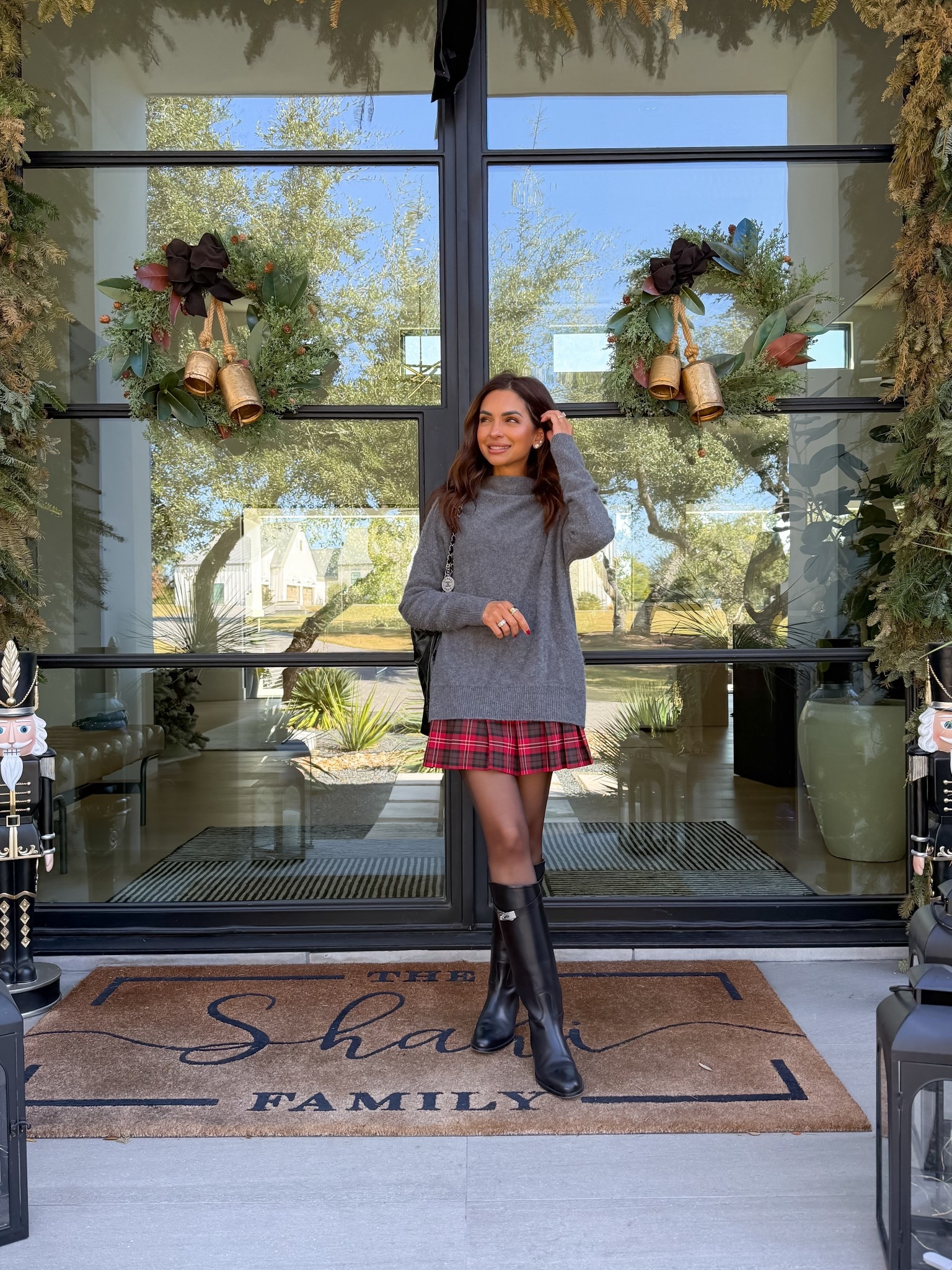 What I wore to a daytime showing of the Nutcracker ballet today! I have an xs sweater, a splurge but on sale. Boots are Hermes Kelly Jumping shorter boot, I got mine directly from the Hermes store 

#LTKGiftGuide #LTKHoliday