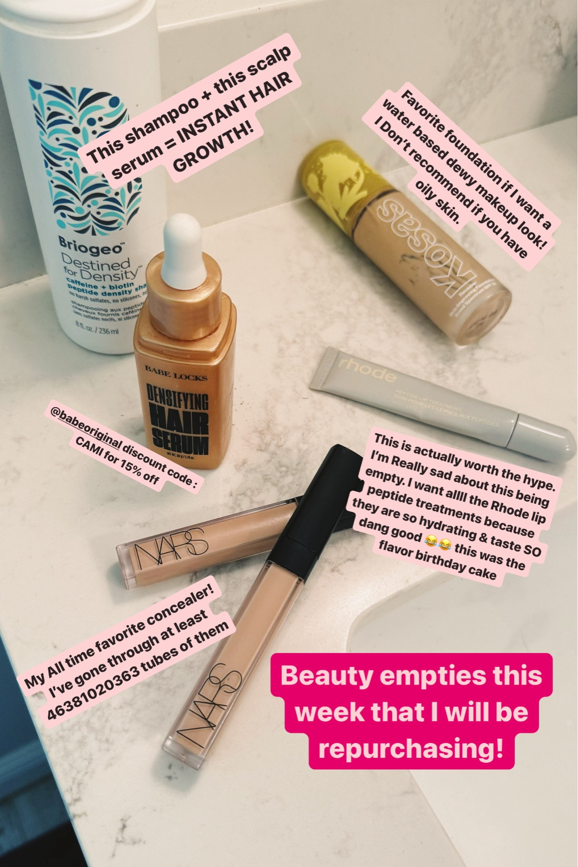 This weeks beauty empties that I’ll be repurchasing ! All are SO good! 


#LTKBeauty #LTKFindsUnder50