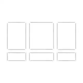 American Pro Decor Trim Fast 5/8 in. D x 48 in. W x 54 in. L Unfinished Polystyrene Pre-Mitered A... | The Home Depot