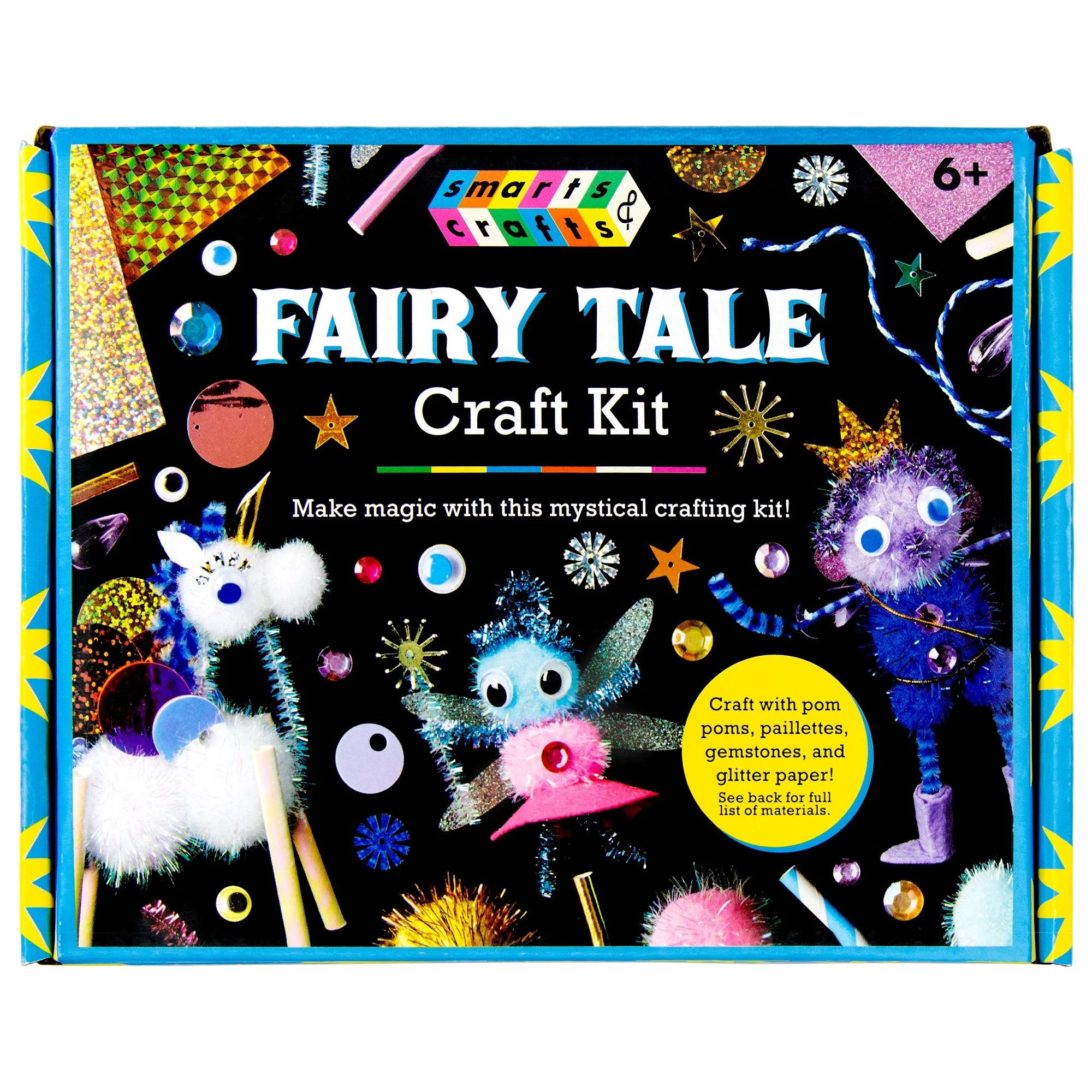 Smarts & Crafts Make Your Own Fairy Tale Craft Kit, 228 Pieces for Boys & Girls, Kids and Teens | Walmart (US)