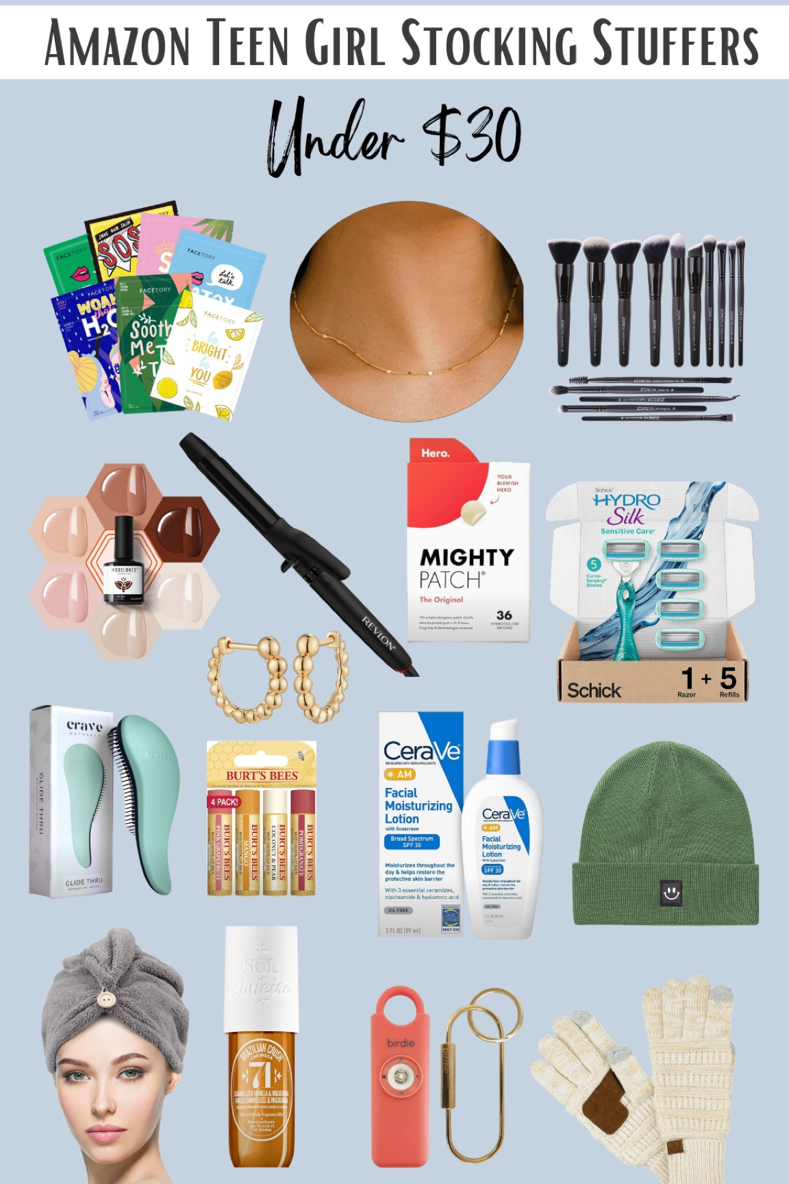 Amazon Teen Girl Stocking Stuffers



Affordable stocking stuffers for teens. Popular teen girl stocking stuffers. Trending stocking stuffers for teen girls.

#LTKHoliday #LTKSeasonal #LTKbeauty