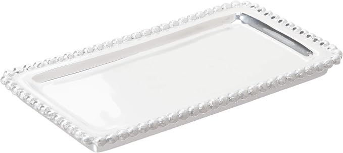 MARIPOSA BEADED STATEMENT TRAY | SILVER | BRILLANTE | GIFTS | STATEMENT TRAY | RECYCLED SANDCAST ... | Amazon (US)
