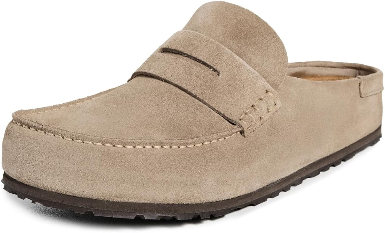 Birkenstock Men's Naples Wrapped Bold Grip Slippers | Amazon (US)