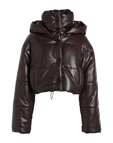 Nanushka Woman Puffer Cocoa Size M Recycled polyester, Polyurethane coated | YOOX (US)