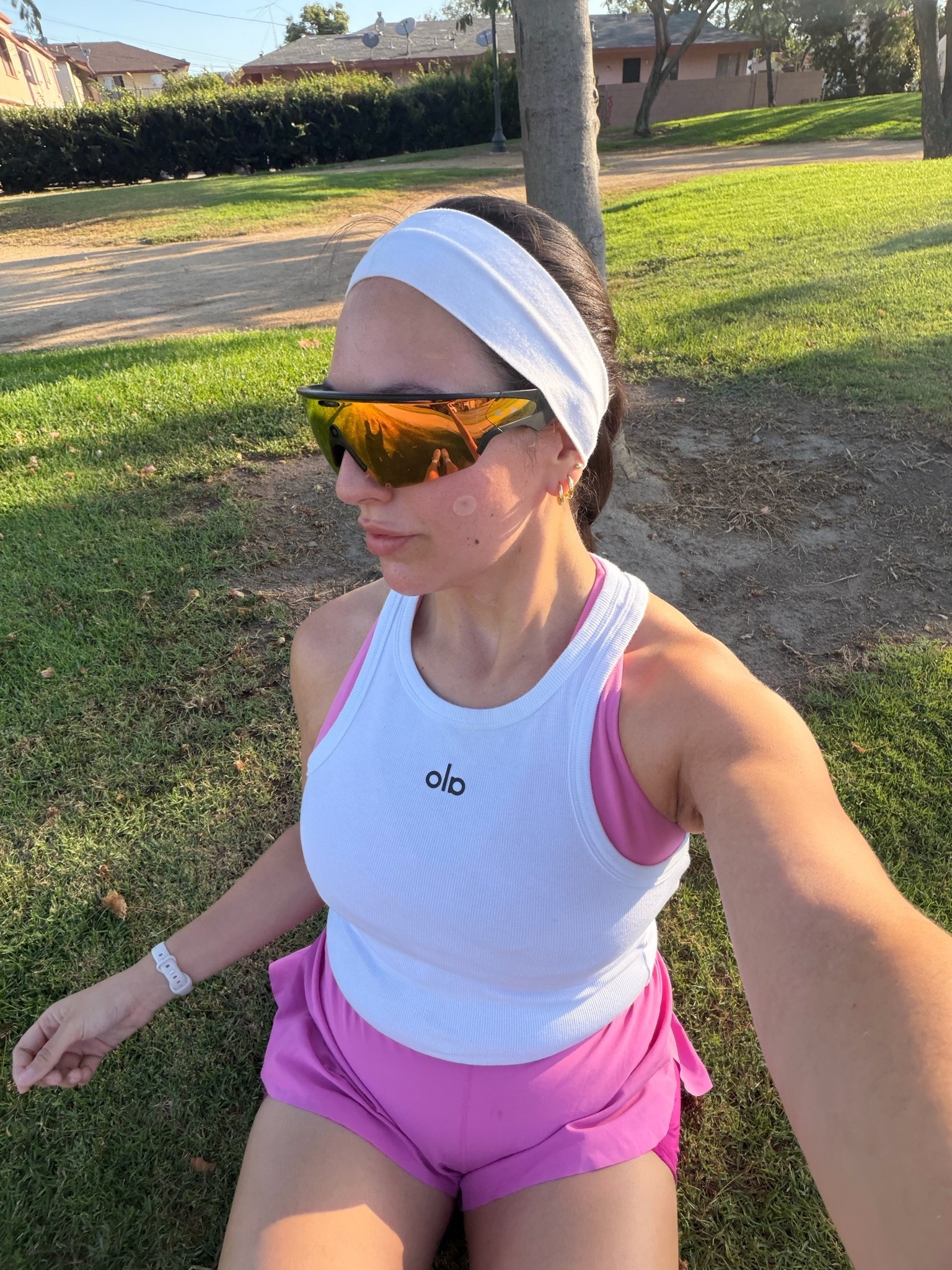 Running fit + glasses