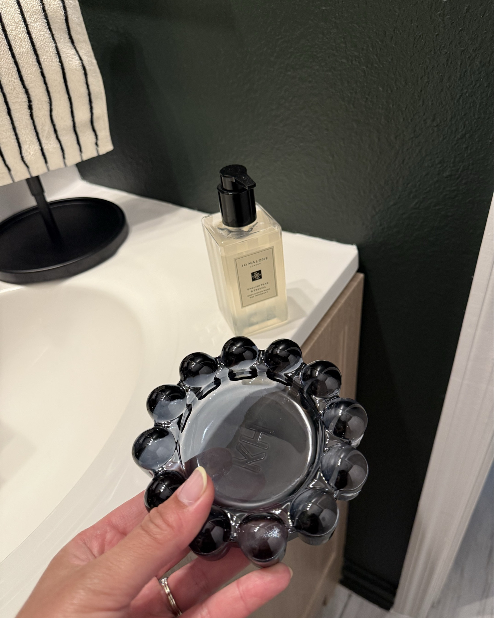 Talk about a luxe Amazon find! Can’t believe it’s only $10 🔥 🔥 swipe to see how I styled it! 

Amazon home finds, designer look for less, Amazon bathroom finds 

#LTKHome