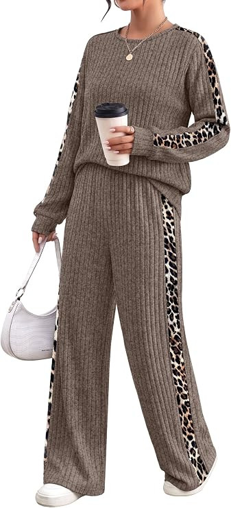 WIHOLL Two Piece Sets for Women Fall Outfits Lounge Sets Fashion Clothing | Winter Clothes 2026, ... | Amazon (US)