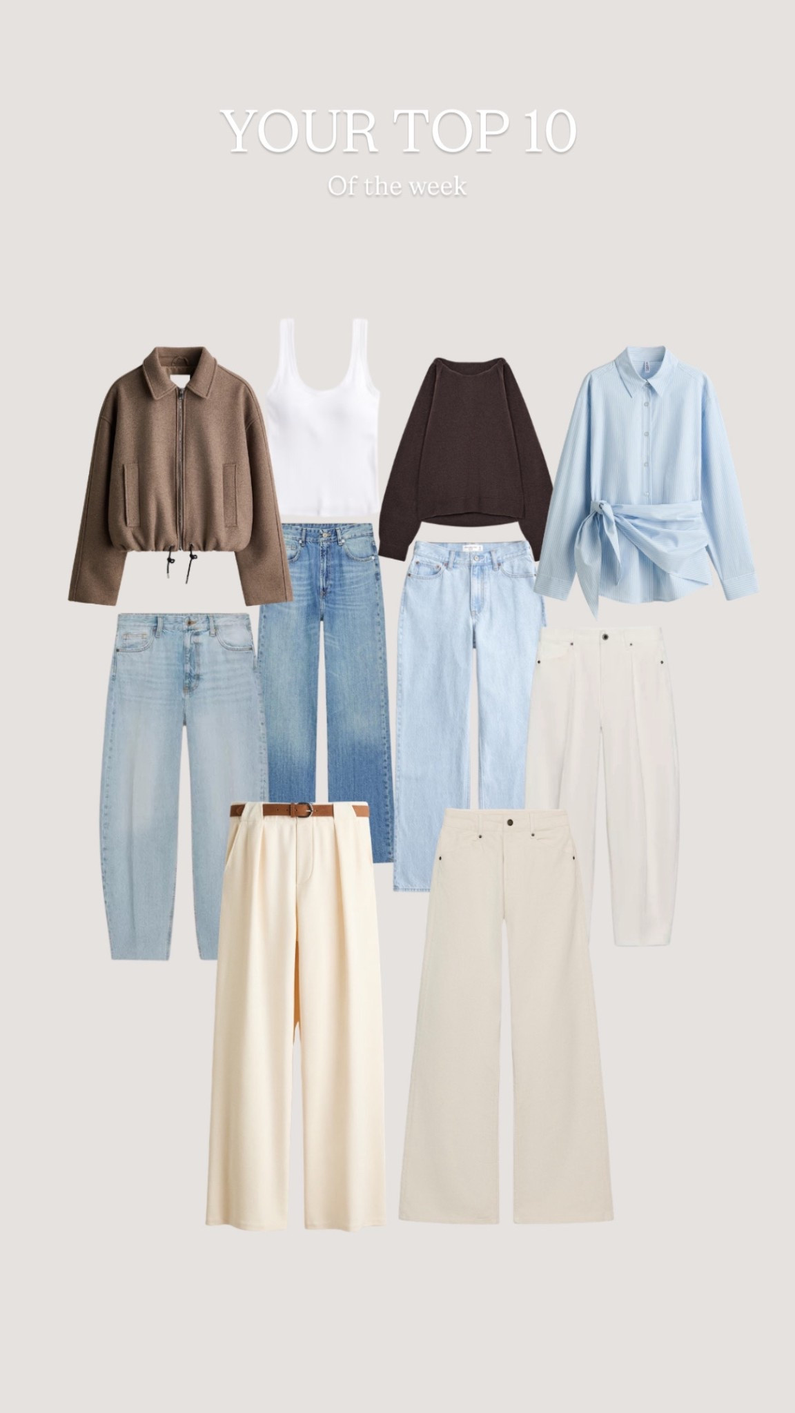 Your weekly faves! Top 10 🥰🤍

#LTKstyletip #LTKeurope #LTKspring