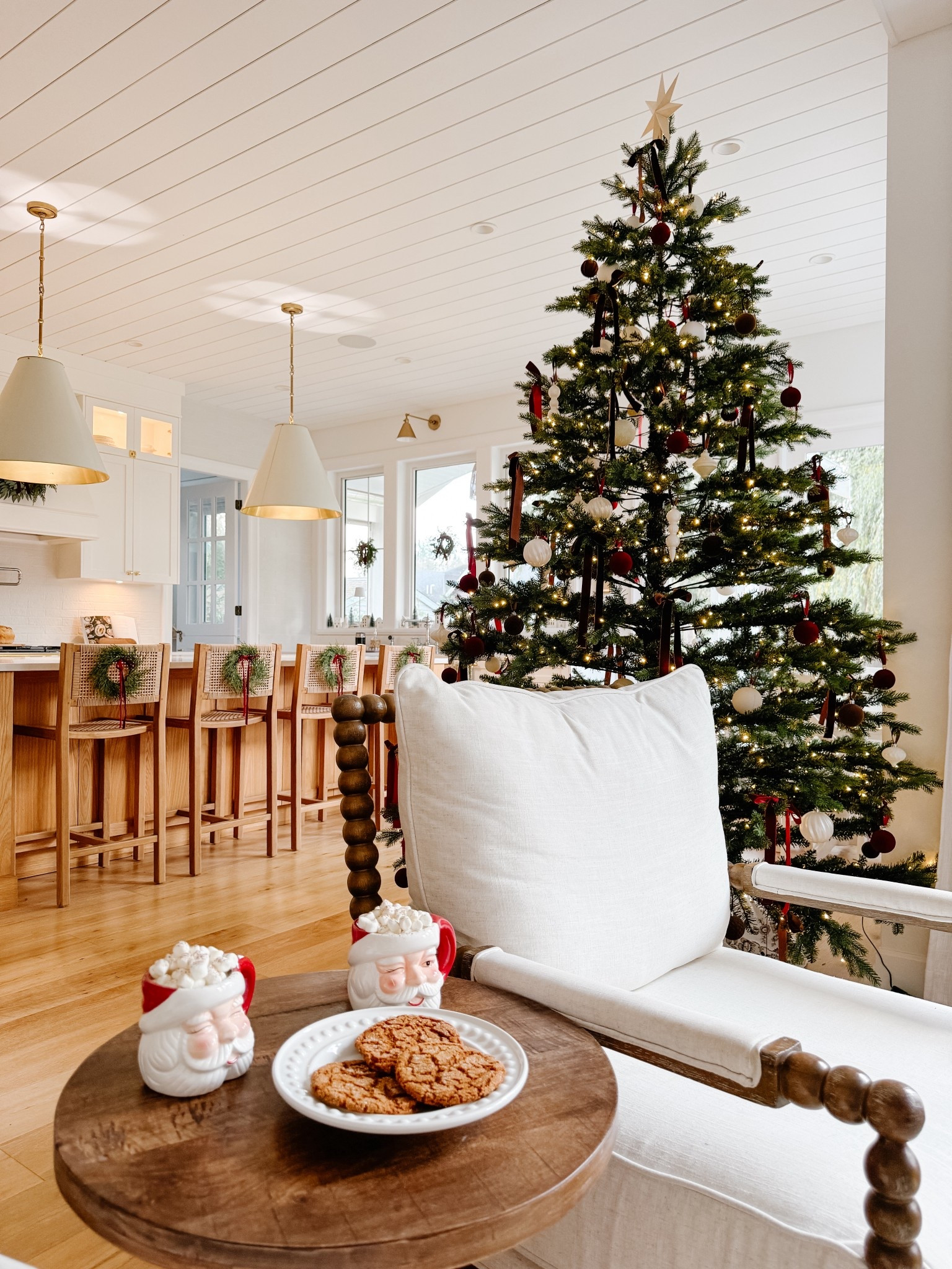 As for the anticipation of the most magical night of the year…

It’s that warm, sparkling feeling that seems to hang in the air all December—the sense that something wonderful is coming. Lights feel a little brighter, music sounds a little sweeter, and the ordinary moments in life take on a soft glow of expectation. It’s counting down the days like ticking notes of excitement, imagining cozy gatherings, quiet traditions, and the promise of joy. It’s nostalgia, hope, and childlike wonder all wrapped into one—an almost electric stillness before the celebration begins.

#LTKsale #LTKwinter #LTKhome