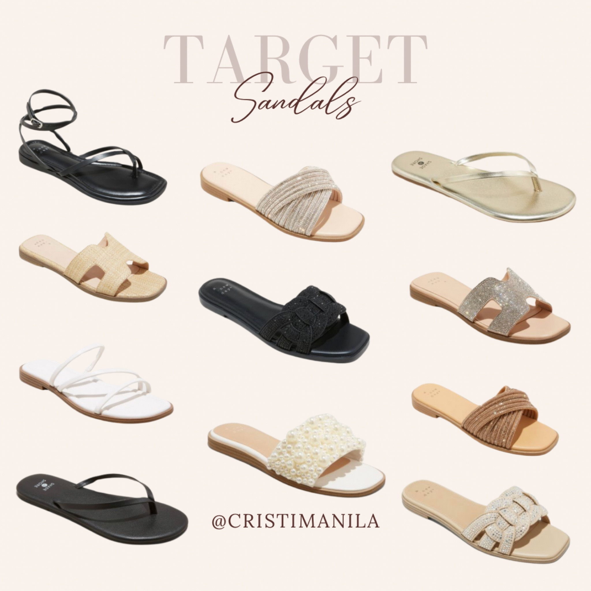 It's sandals season! How cute are these sandals though? Perfect for your Spring outfit, Summer outfit, travel outfit, etc. 

#LTKshoecrush #LTKSeasonal #LTKfindsunder50
