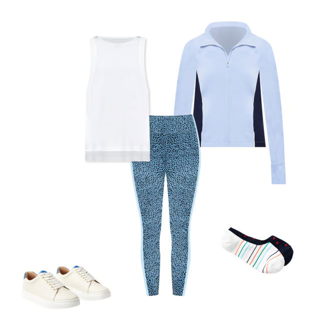 Lou & Grey Colorblock Luvstretch Zip Jacket | LOFT