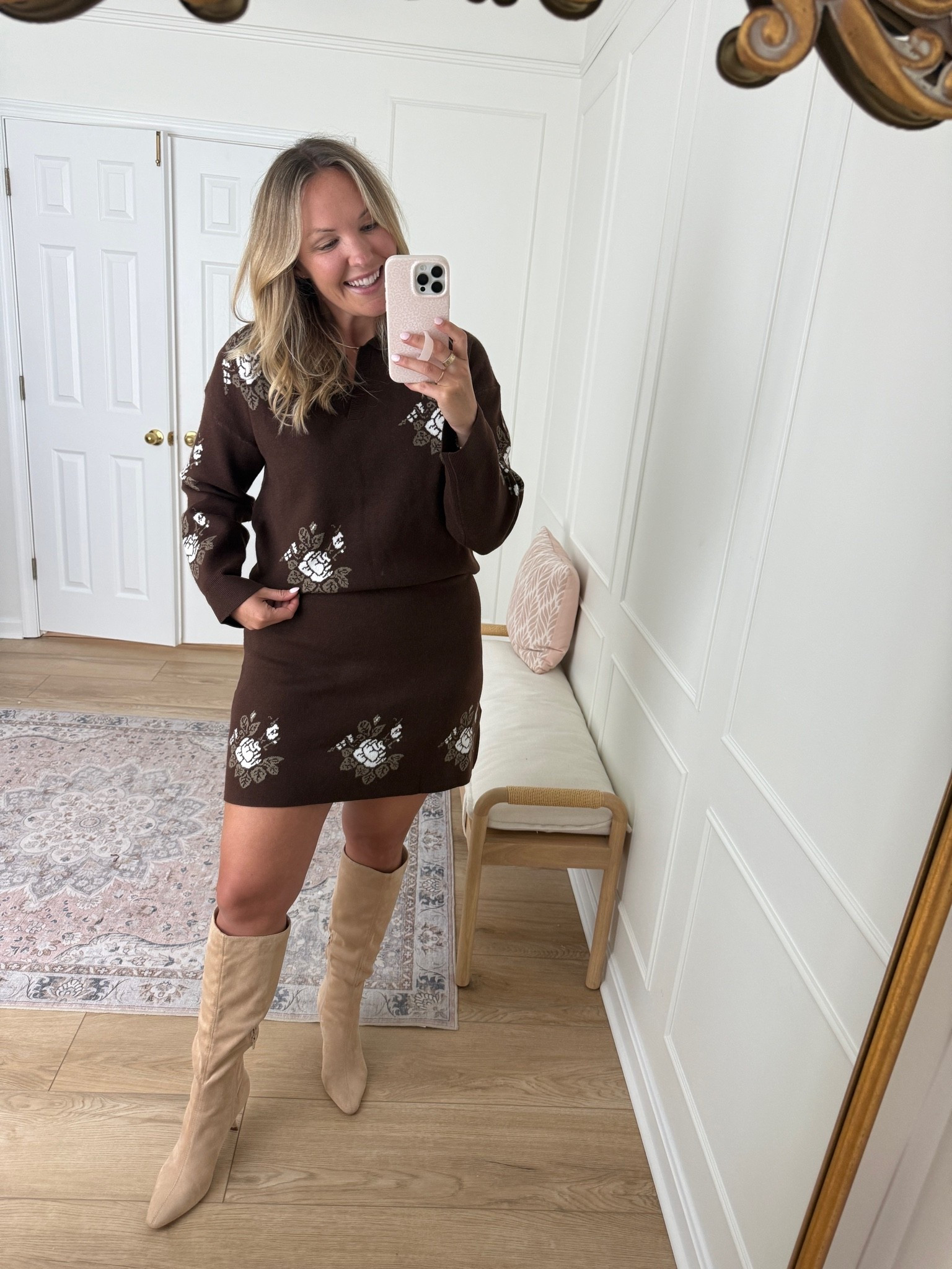 Fall date night outfit - wearing a large

#LTKSeasonal #LTKMidsize