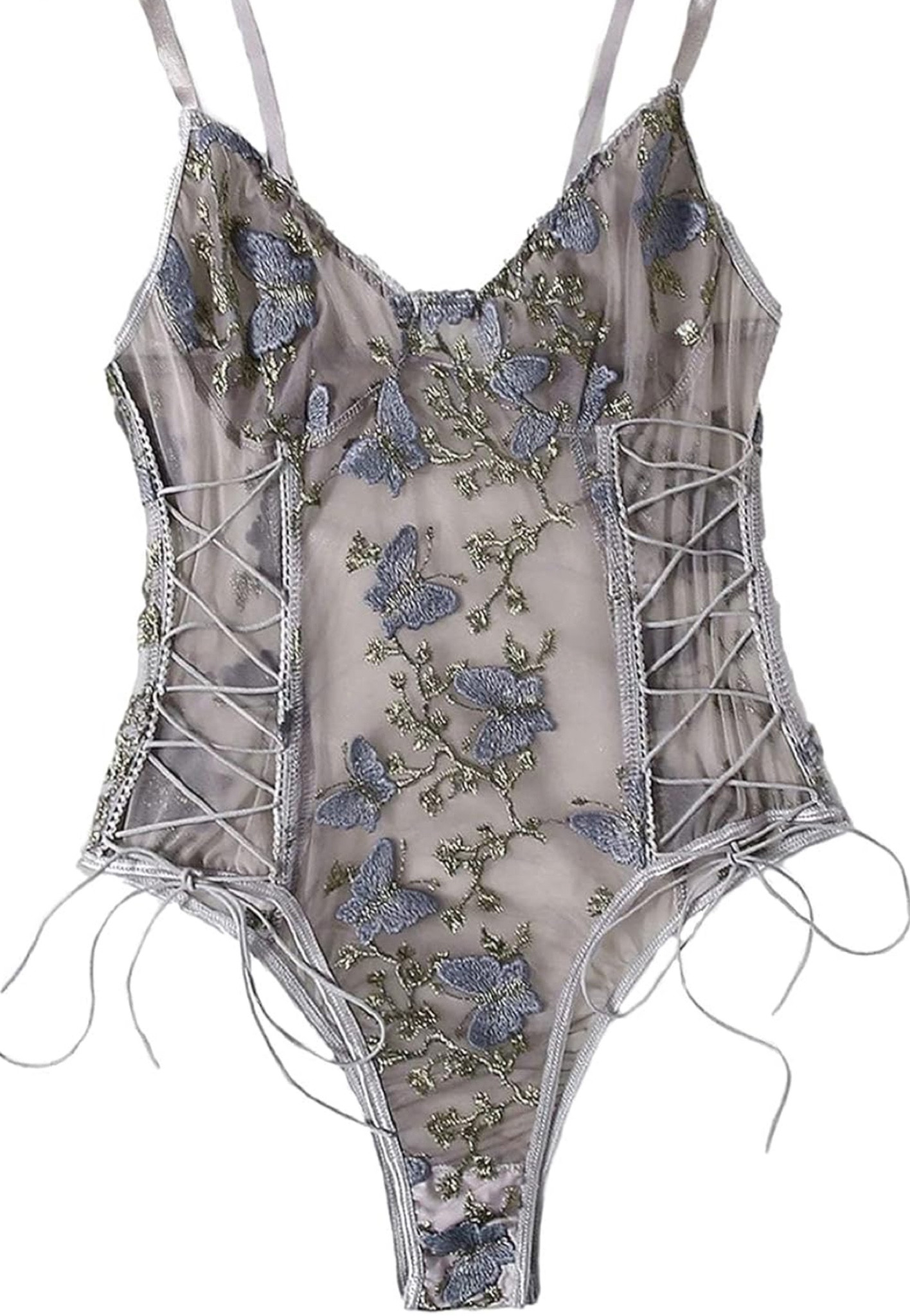 7% off 🎉

Lilosy Women Sexy Lace Up Floral Embroidered Teddy Lingerie Bodysuit Top Mesh Sheer One Piece

#LTKsalealert #LTKstyletip #LTKfindsunder50